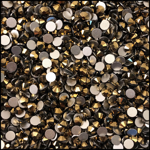 Mine Gold SS16 Non-Hotfix Rhinestones (10 gross/1,440 stones)