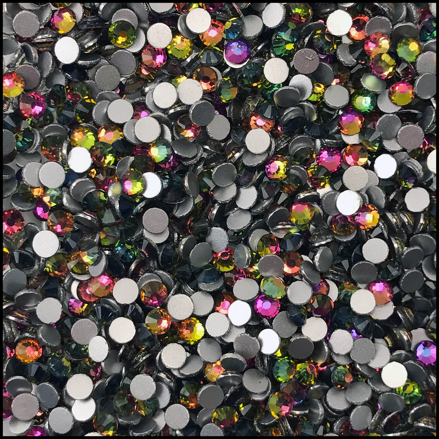 Threadart Bulk Hot Fix Rhinestones Crystal - SS16 (4mm) - 14400 stones -  100 Gross Bulk Pack - 11 Hotfix Colors and 3 Sizes Available 