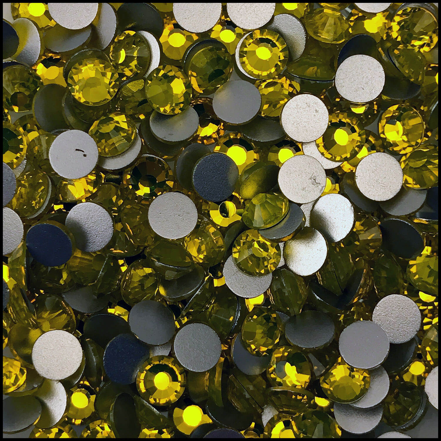 Ss30 Rhinestone Citrine SS30 Non-Hotfix Rhinestones (2 gross/288 stones) – Kevins ...