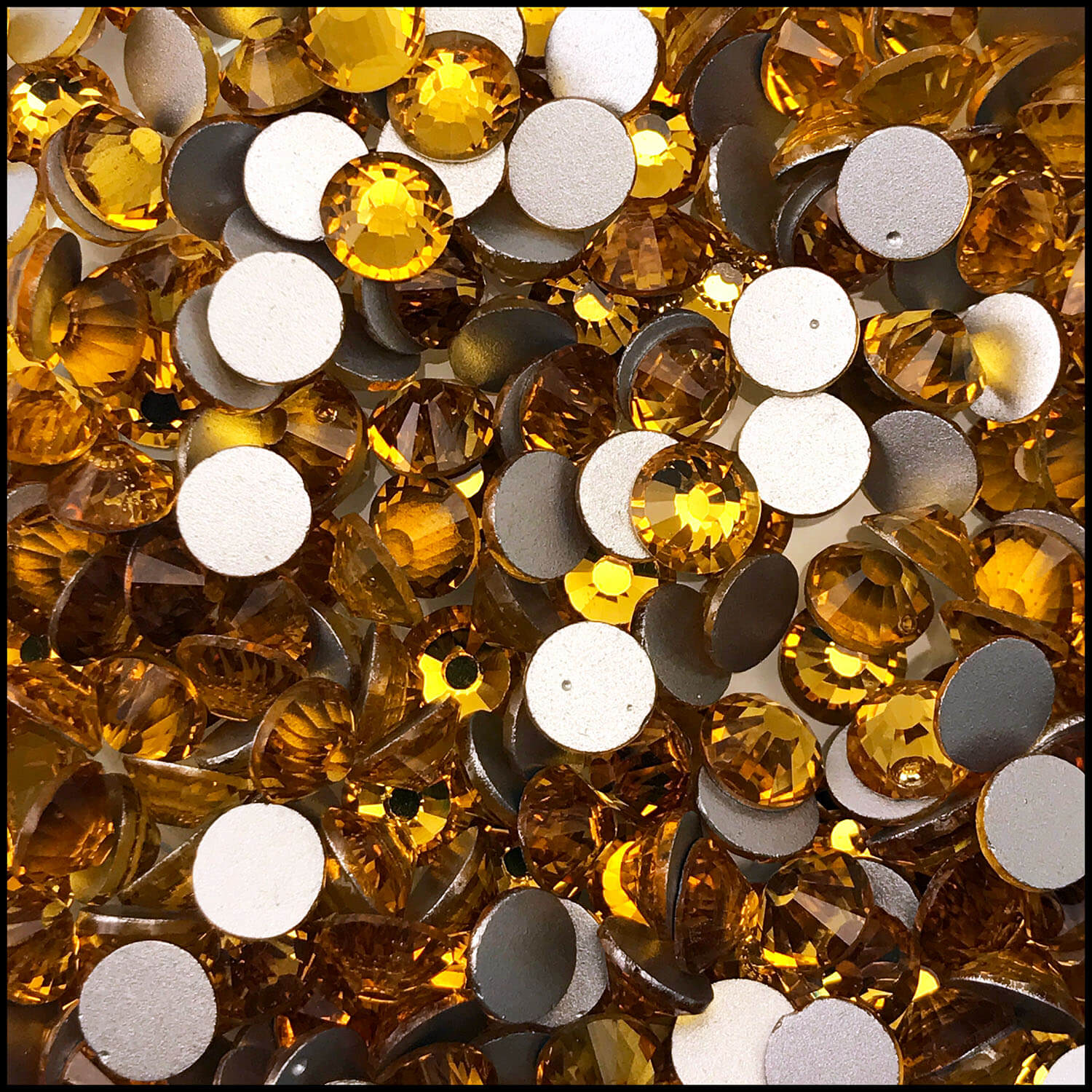 Topaz SS30 Non-Hotfix Rhinestones (2 gross/288 stones) – Kevins Rhinestones